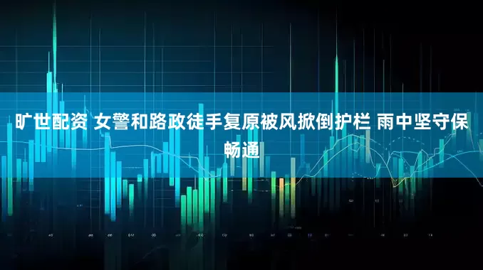 旷世配资 女警和路政徒手复原被风掀倒护栏 雨中坚守保畅通